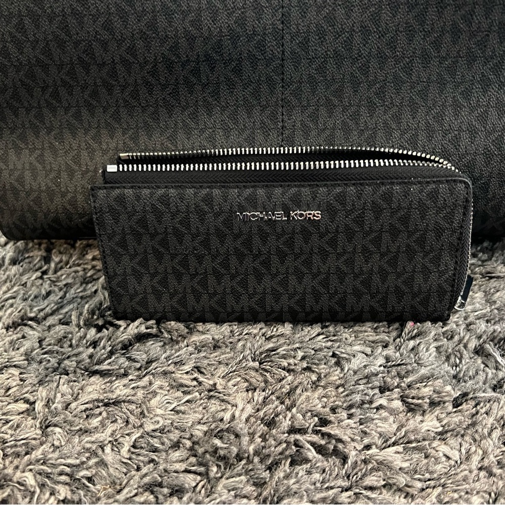 Michael Kors wallet and checkbook cover